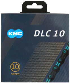 KMC X10 DLC 10-fach Kette -Fahrradförderung 03 KMC X10 DLC 10 fach Kette Blue a