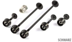 Pitlock Set 02 / LH Sicherungskit -Fahrradförderung 20101592 Set 02 Black