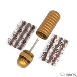 Peaty's Holeshot Tubeless Puncture Plugger Kit -Fahrradförderung 5060541583948PeatysHoleshotTubelessPuncturePluggerKitbourbon labelled