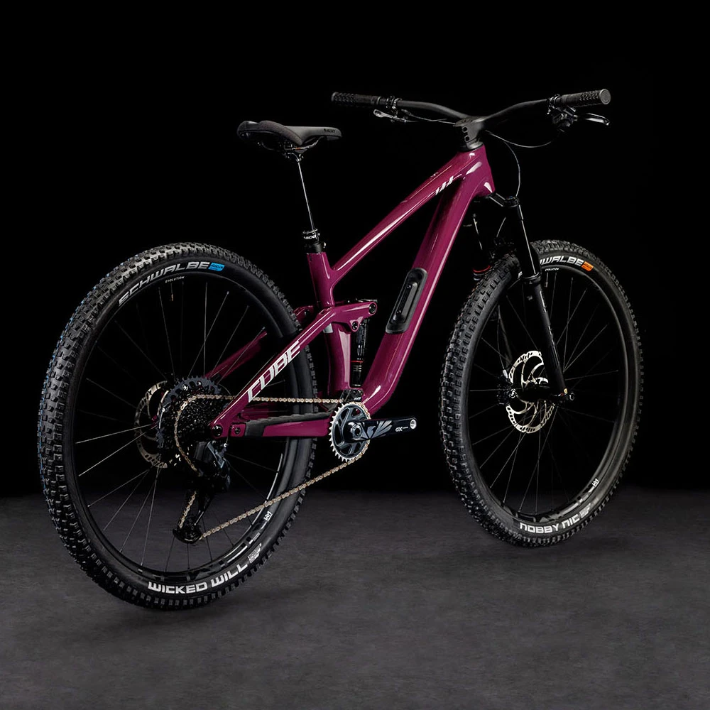 Cube Stereo ONE44 C:68X SLX Wine´n´grey 5 Cube Stereo ONE44 C:68X SLX Wine´n´grey – Bild 3