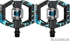Crankbrothers Mallet Enduro LS Pedale Splatter Limited Edition -Fahrradförderung Crankbrothers Mallet E LS Splatter Limited Edition 16710CB black blue