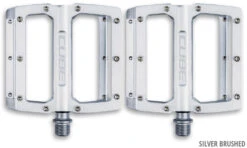 Cube All Mountain Plattformpedale -Fahrradförderung Cube All Mountain Plattformpedale silver brushed 14160 a