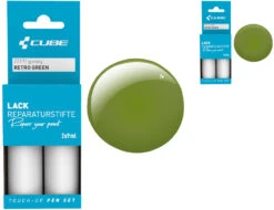 Cube Lackreparaturstift Set RETRO GREEN
