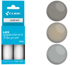 Cube Lackreparaturstift Set SILVER Matt