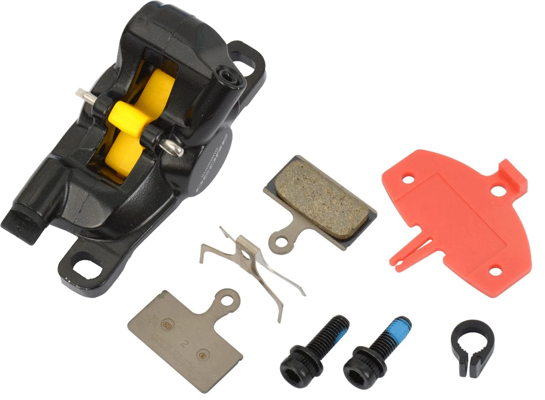 Shimano DEORE BR-M6000 Post-Mount G02S Bremssattel 4 Shimano DEORE BR-M6000 Post-Mount G02S Bremssattel – Bild 2