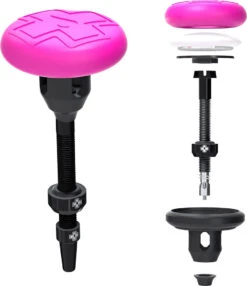 Muc-Off Stealth Tubeless Tag-Holder & 44mm Ventil Kit