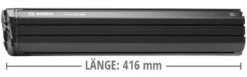 Bosch PowerTube 625 Akku (BBP291) VERTIKAL -Fahrradförderung PowerTube 625 Akku BBP291 VERTIKAL 416mm 0275007544