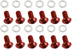 Disc Brake Schrauben 12er Set -Fahrradförderung Quaxar Disc Brake Schrauben 12er Set FXR060BK 12 b