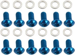 Disc Brake Schrauben 12er Set -Fahrradförderung Quaxar Disc Brake Schrauben 12er Set FXR060BK 12 c