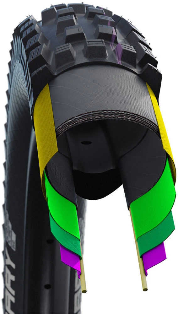 Schwalbe Magic Mary Evo Super Downhill 26" Addix Ultra Soft E-25 Faltreifen 6 Schwalbe Magic Mary Evo Super Downhill 26" Addix Ultra Soft E-25 Faltreifen – Bild 4