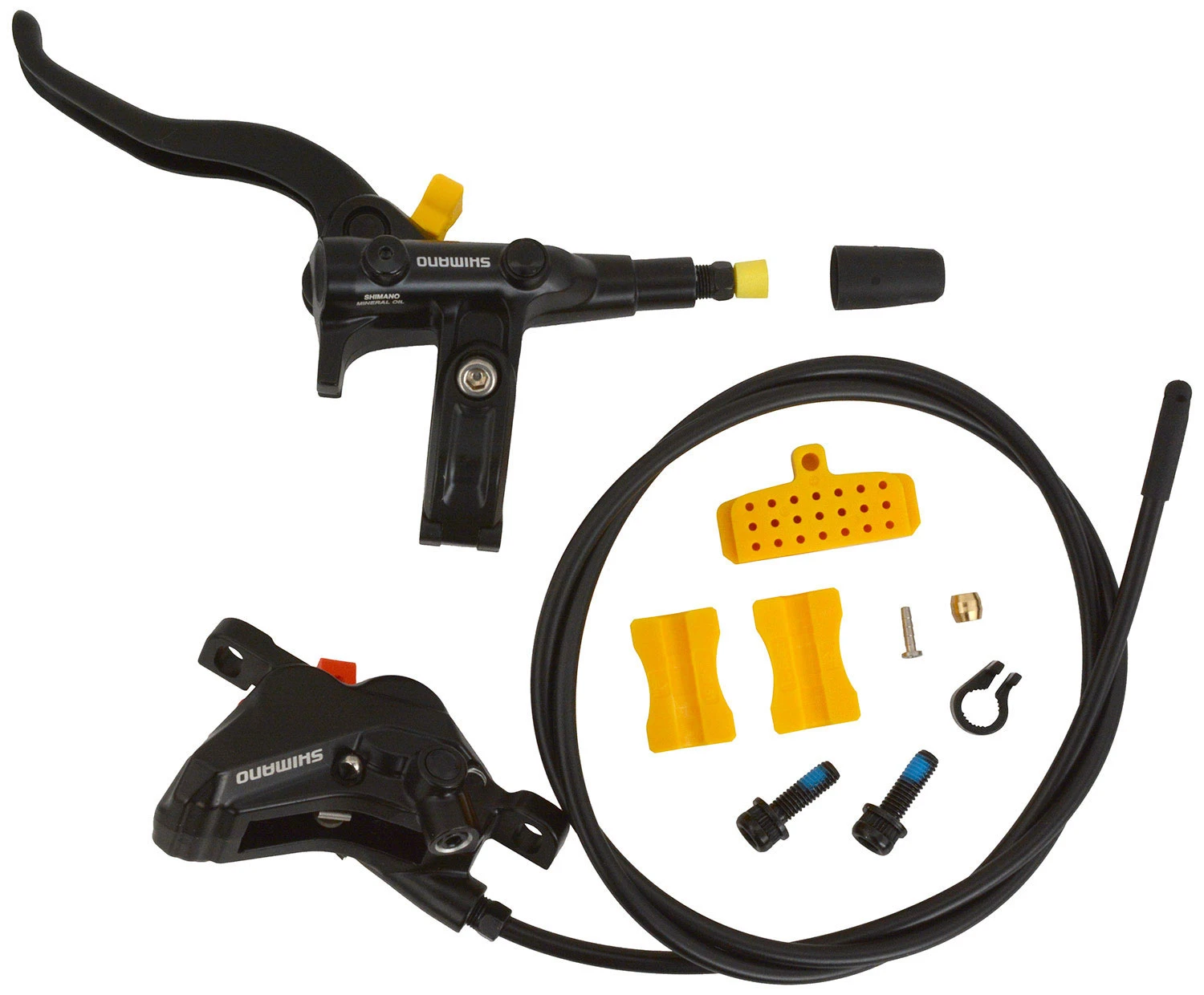 Shimano DEORE BL-M4100/BR-MT420 Scheibenbremsen-Set 4 Shimano DEORE BL-M4100/BR-MT420 Scheibenbremsen-Set – Bild 2