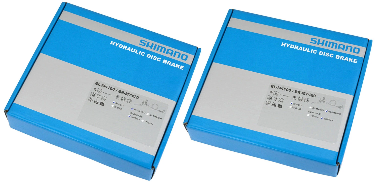 Shimano DEORE BL-M4100/BR-MT420 Scheibenbremsen-Set 6 Shimano DEORE BL-M4100/BR-MT420 Scheibenbremsen-Set – Bild 4