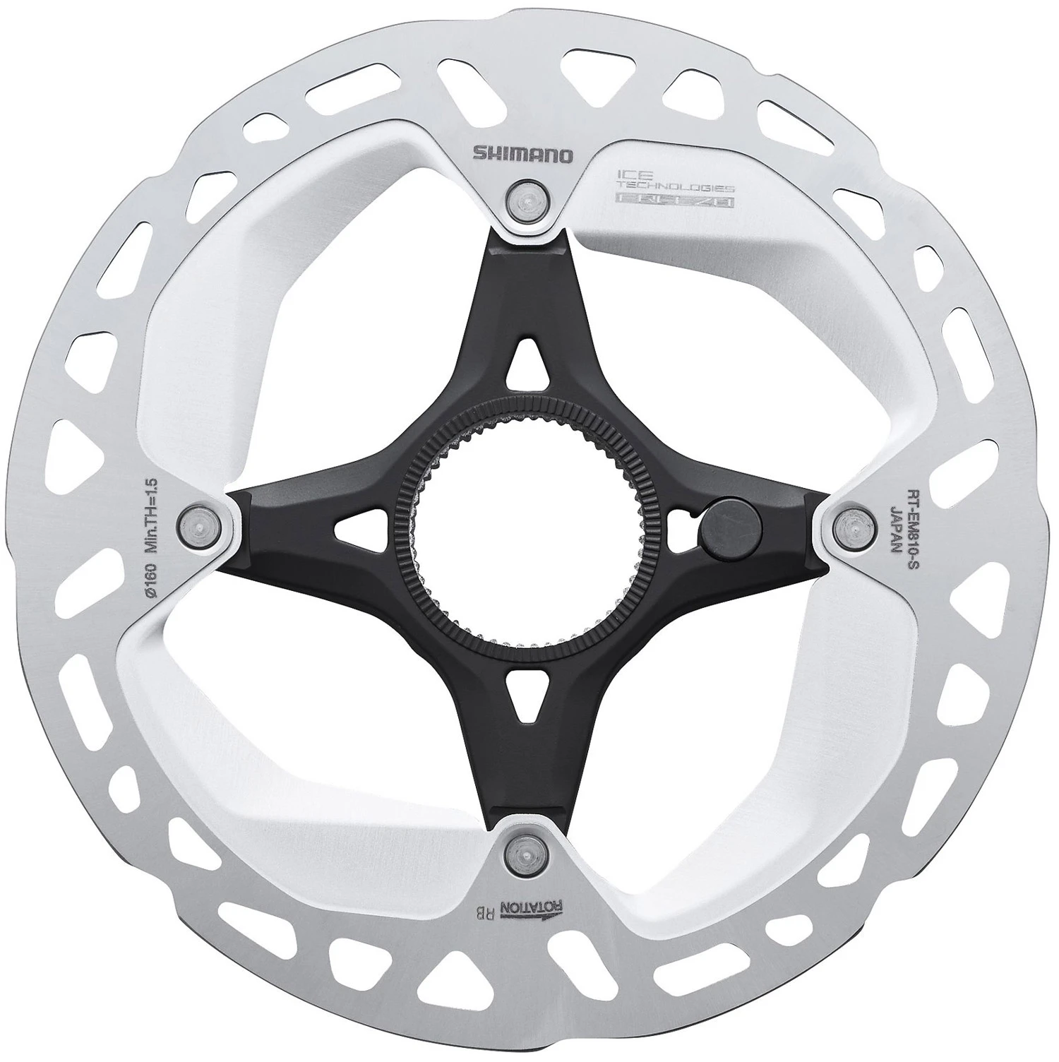 Shimano STEPS RT-EM810 Center-Lock Bremsscheibe Für E-Bike 4 Shimano STEPS RT-EM810 Center-Lock Bremsscheibe Für E-Bike – Bild 2