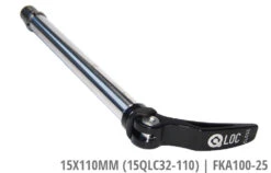 SUNTOUR Q-LOC 2 Steckachse Komplett 13 SUNTOUR Q-LOC 2 Steckachse Komplett -Fahrradförderung Suntour 15x110mm 15QLC32 110 FKA100 25