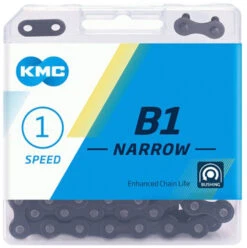 KMC B1 Narrow Singlespeedkette 9 KMC B1 Narrow Singlespeedkette -Fahrradförderung groot BB1NB0112 B1 Narrow Black