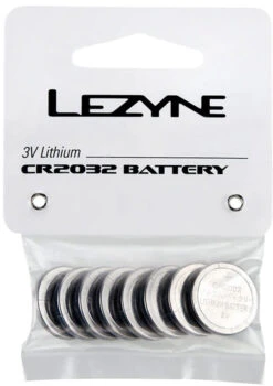 Lezyne CR 2032, 3 Volt Batterie Für Femto Drive LED Light, 8 Stück