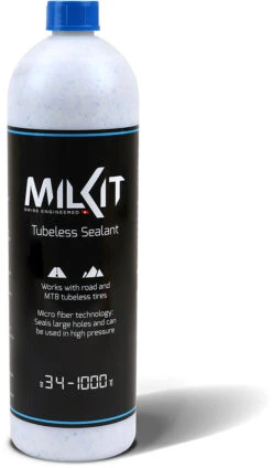 MilKit Tubeless Sealant Dichtmilch -Fahrradförderung milkit tubeless sealant 1000 ml 34 oz 5