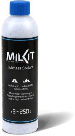 MilKit Tubeless Sealant Dichtmilch -Fahrradförderung milkit tubeless sealant 250 ml 8 oz 4