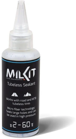 MilKit Tubeless Sealant Dichtmilch -Fahrradförderung milkit tubeless sealant 60 ml 2 oz 4