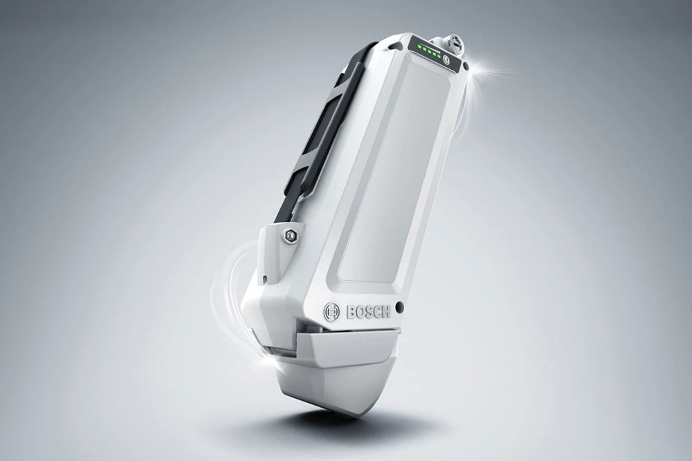 Bosch PowerPack 400 Rahmenakku Weiß Classic+ 4 Bosch PowerPack 400 Rahmenakku Weiß Classic+ – Bild 2